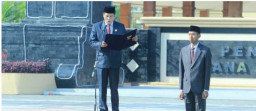 Ketua Dprd Kabupaten Blitar, Bacakan Ikrar Kesetiaan Pada Pancasila.