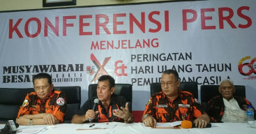 Jokowi Akan Buka, Mubes dan HUT ke 60 Tahun Pemuda Pancasila.