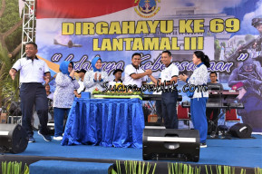 Pangkoarmada I Laksda Tni Muhammad Ali Se. Mm, Hadiri HUT ke 69 Tahun Lantamal III Jakarta.
