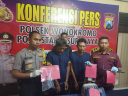 Kepergok Nyabu, Spesialis Pembobol Rumah Kosong di Ringkus Polsek Wonokromo.