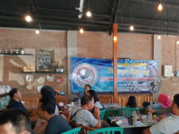 Sikapi Tambang Sumberagung, PWS Gelar Acara Gesah Ambi Ngopi Bareng, Tema "Ngerawat Infestasi Ring Banyuwangi".