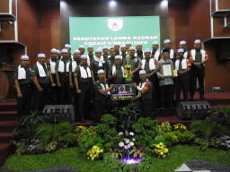 Tim Hadrah Kodim 0819 Pasuruan, Sabet Juara I Lomba Hadrah Se Kodam Brawijaya Jatim.