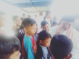 Peringati Maulid Nabi 1441H/2020, Camat Sawang Aceh Selatan Santuni 240 Anak Yatim.