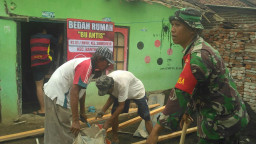 Butuh Perhatian, Masih Banyak Rumah Tidak Layak Huni di "Kampung Ceria" Sumberrejo Banyuwangi.