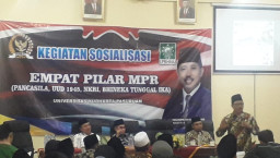 Sosialisasi 4 Pilar Kebangsaan, Ini Pesan Anggota DPR RI Aminurokhman