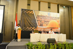 Dinas PRKP dan CK, Gelar Sosialisasi Peraturan Baru Tentang UU Jasa Konstruksi.