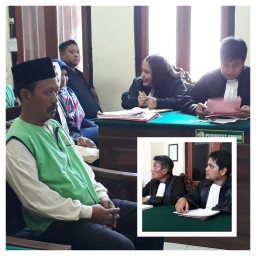 Belum Sempat Nikmati Sabu Sudah Tertangkap, Kini Miwon Diadili Majelis Hakim PN. Surabaya.