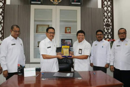 Pemkab Aceh Selatan, Teken MoU Terkait Penyetoran Pajak Penerangan Jalan.