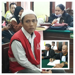 Selundupkan Sabu Dalam Makanan ke Sel Mapolda Jatim, Imam Fauzi di Tuntut 10 Tahun Penjara.
