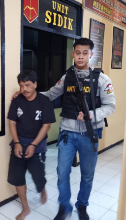 Hisap Sabu, Sopir Angkot Joyoboyo di Ciduk.