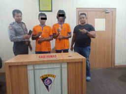 Pemakai dan Pengedar Sabu, Dilibas Polsek Cerme Polres Gresik.