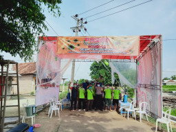Berbagai Elemen Desa Tenggiring Lamongan, Lakukan Pencegahan Covid-19.