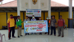 Pastikan Kesehatan Warga, Pemdes Bulang Kulon Gencar Lawan Covid-19.