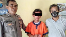 Polsek Bungah Amankan Pengedar Sabu.