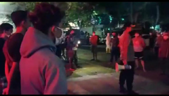 Melanggar Jam Malam, 65 Orang di Ciduk, 1 Orang Diduga Positif Covid-19.