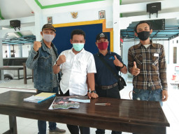 Kades Kebamam Srono Banyuwangi Berharap, Pandemi Covid-19. Cepat Berlalu.