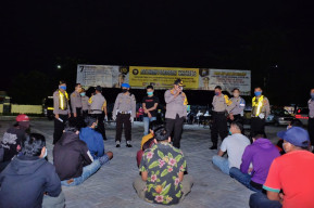 291 Pelanggar PSBB di Malam Minggu, 3 Orang Positif Reaktif Test Rapid.