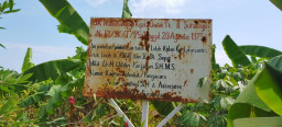 Lahan Kosong Milik KMS, Diakui Milik Perorangan dan Dipagar.