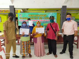 Pemdes Karang Semanding, Salurkan BLT-DD Dengan Hati-Hati.