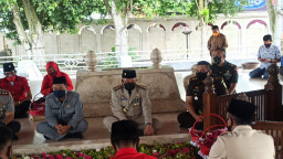 Peringatan Harlah Pancasila di Blitar Bertajuk " Gotong Royong Menuju Indonesia Maju".