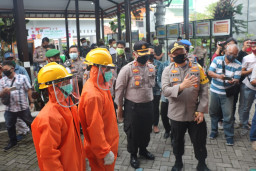 Kapolres Gresik, Launching Kampung Tangguh Semeru di Desa Sukorejo Kebomas.