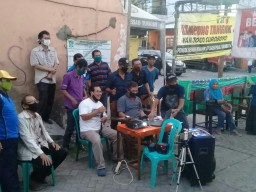 Posko 1 Kampung Tangguh PBI, Antusias Ikuti Peresmian Oleh Kapolda Jatim.