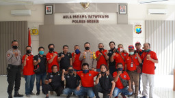 Anggota Gop News, Diundang Kapolres Gresik Untuk Pererat Silahturahmi.