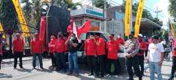 Bendera Dibakar, Kader PDIP Kabupaten Blitar Meradang.