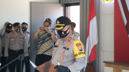 2 Pejabat Utama Polres Ini, Disertijabkan Oleh Kapolres Gresik.