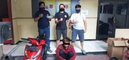 Satreskrim Polres Gresik, Bekuk Seorang DPO Tindak Pidana Curas.