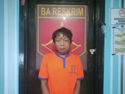Terdampak "Corona" Warga Surabaya, Curi Sepeda Angin di Gresik.
