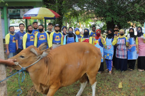 SD Model Banyuwangi, Kembali Laksanakan Pemotongan Hewan Qurban Tengah Pandemi.