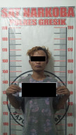 Polres Gresik Amankan, Seorang Penyalahguna Narkoba.