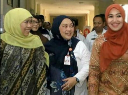 Lia Isthifama Terlihat Tenang Dan Tidak Ambisius, Jelang Pilwali Surabaya.