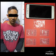 Pekeh Pria Asal Driyorejo, Diamankan Satresnarkoba Polres Gresik.