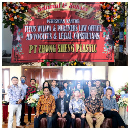 Kantor Titus Wijaya And Partner Kawa Candradimuka Adovokat Sueabaya, Resmi di Buka.