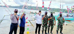 Resmi Launching, Pantai Jherat Lhanjeng Lebak Jadi Jujugan Wisatawan.
