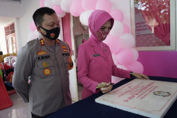 Diresmikan Kapolres, Posyandu Kemala Bhayangkari Mulai Digunakan.