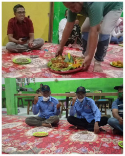 Relawan QA Bersatu, Hadiri Tasyakuran di Cerme.