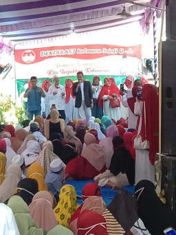 Makin Kuat, Hari Ini Deklarasi Relawan Sejati QA Undang Anak Yatim dan Dhuafa.