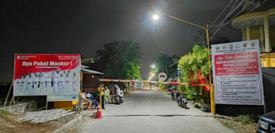 Pemerintah Desa Tambak Beras, Terus Terapkan Protokol Kesehatan.