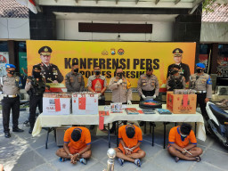 Lakukan 3C, Warga Manukan, Sambikerep dan Benowo Surabaya Dibekuk Polres Gresik