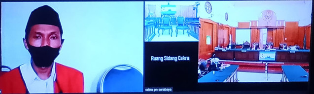 Simpan 25,8 Kg Sabu dan 12 Ribu Butir Pil Ekstacy di 3 Tempat, M. Haririn Dituntut 20 Tahun Penjara.