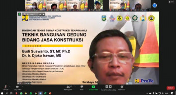 Tingkatkan Kualitas SDM, Dinas PRKP dan CK Jatim Gelar Bimtek Ahli Muda Bidang Jasa Konstruksi Melalui Sibima Konstruksi.