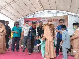 Peringati HUT ke 6, LSM FPSR Santuni Anak Yatim dan Kaum Dhuafa.