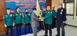 Sah ! Pelantikan Pengurus DPD PJI-DEMOKRASI Jatim, di Gedung Wisma Remaja Surabaya