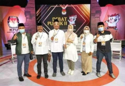 Debat kedua, Qosim-Alif Paparkan Visi Misi dan Program Pembangunan Semua Bidang.