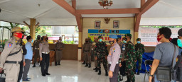 Paska Pemungutan Suara, Polres Gresik Lakukan Patroli Berskala Besar Antisipasi Kerawanan di Tiap PPK.