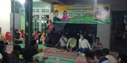 Team Pemenangan Niat Desa Bulangkulon, Rayakan Kemenangan.