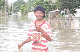 Kembali Dihantam Banjir, Warga Benjeng Meradang.